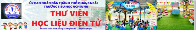 THƯ VIỆN HỌC LIỆU ĐIỆN TỬ